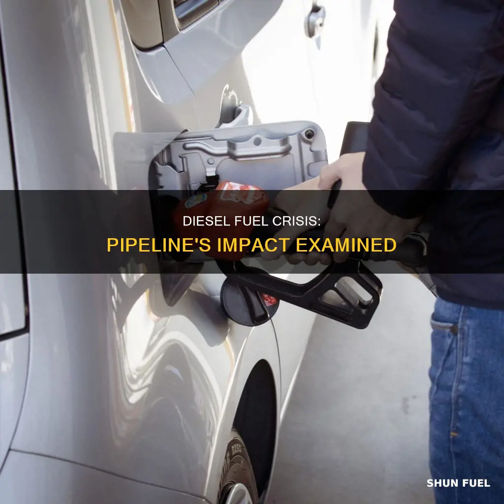 is the pipeline affecting diesel fuel