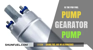 Understanding the PSD Fuel Pump: Is the Gearator Pump Essential?