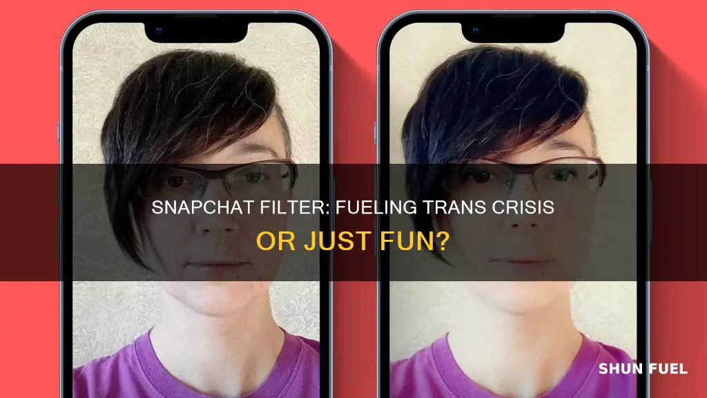is the snapchat filter fueling trans crisis