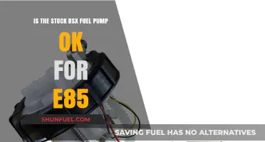 RSX Fuel Pump Compatibility: Can It Handle E85 Fuel?