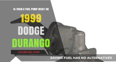1999 Dodge Durango Fuel Pump Reset: Fact or Fiction?
