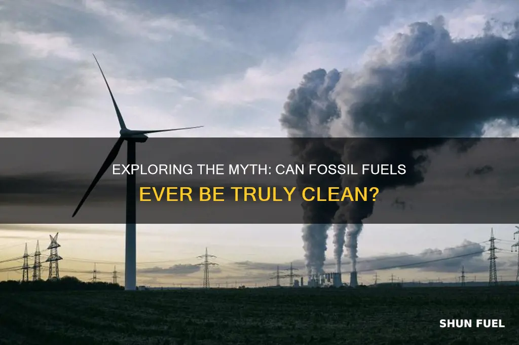 is there a clean fossil fuel