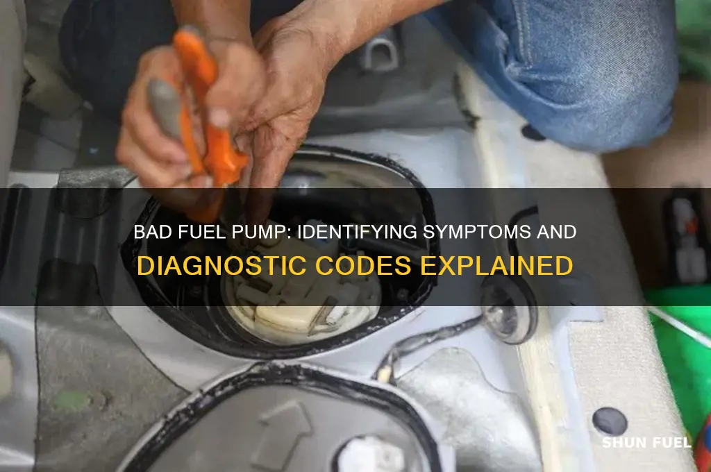is there a code for a bad fuel pump