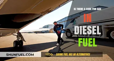 Gas in Diesel Fuel: What's the Code?