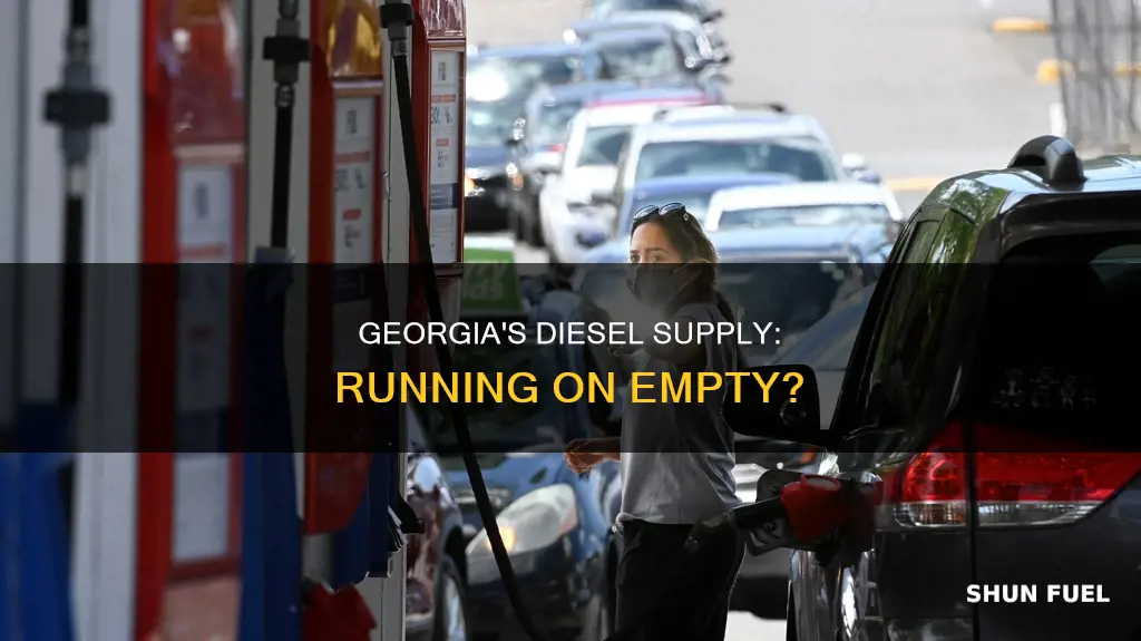 is there a diesel fuel shortage in ga