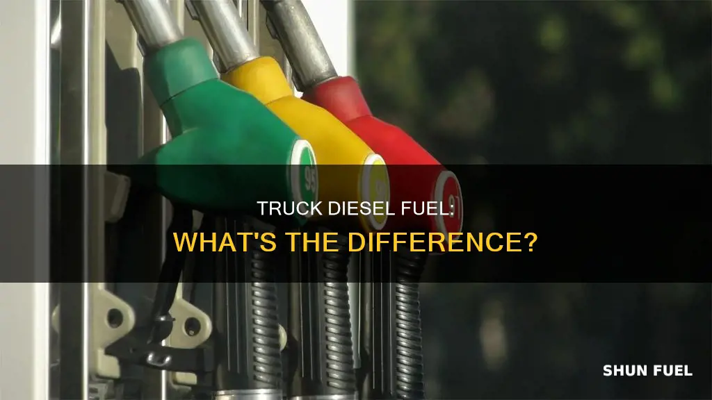 is there a difference with diesel fuel for trucks
