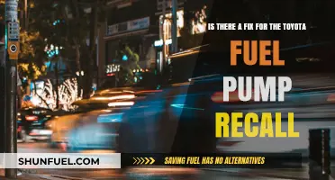 Toyota Fuel Pump Recall: Solutions and Fixes Explained