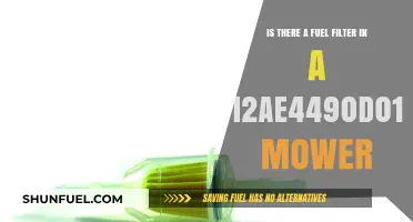 Where's the Fuel Filter on My Mower?
