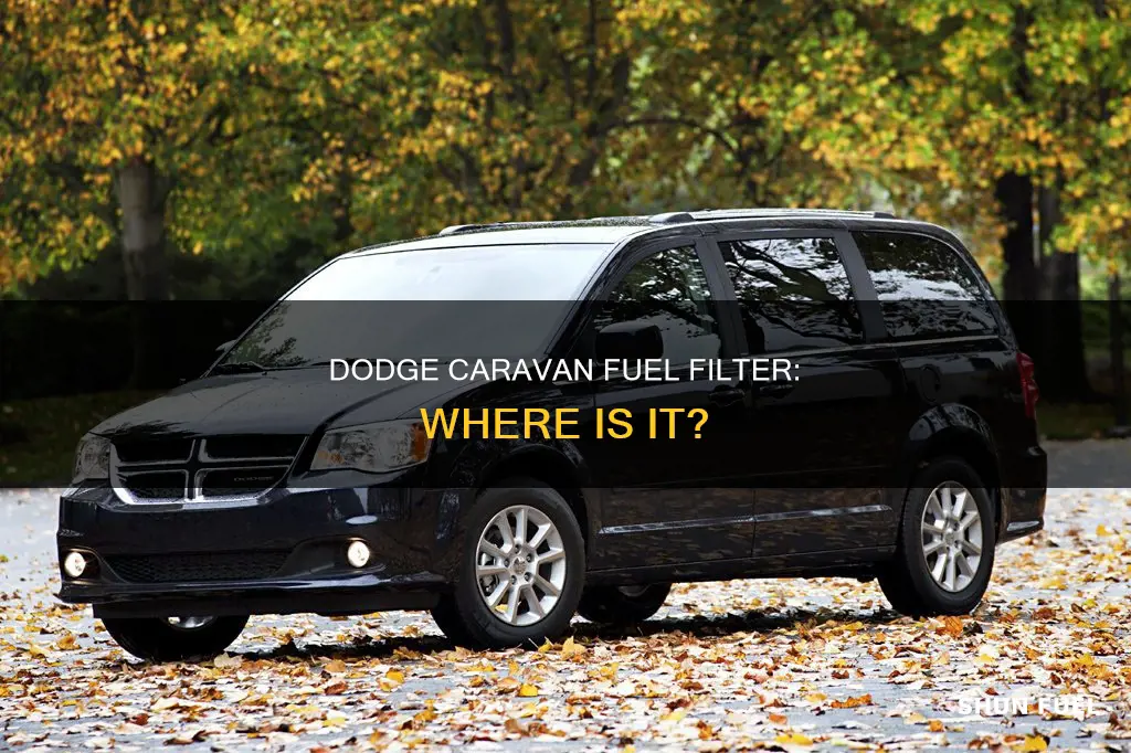 is there a fuel filter in a 2008 dodge caravan
