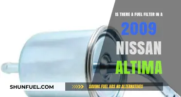 Where's the Fuel Filter in a 2009 Nissan Altima?