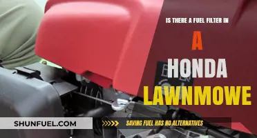 Where's the Fuel Filter on a Honda Lawnmower?