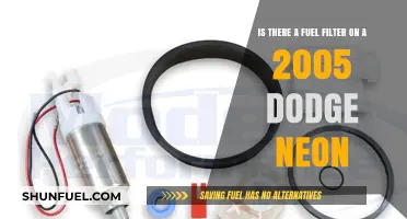 Dodge Neon Fuel Filter: Where is it?