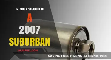 Where is the Fuel Filter on a 2007 Suburban?