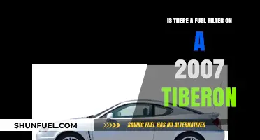 Where is the Fuel Filter on a 2007 Tiburon?