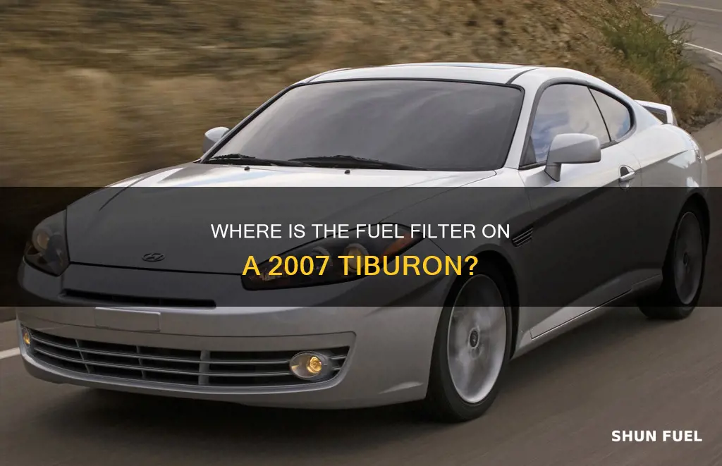 is there a fuel filter on a 2007 tiberon