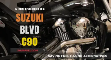 Suzuki Blvd C90: Where's the Fuel Filter?