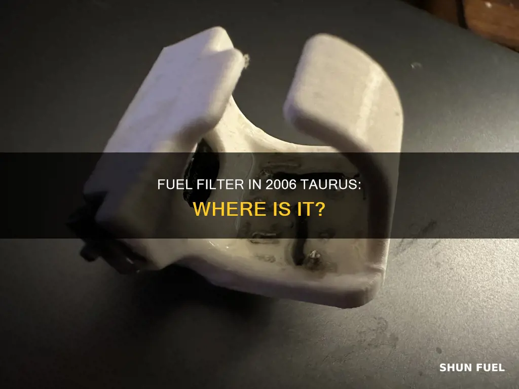 is there a fuel filter on the 2006 taurus