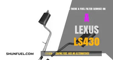 Lexus LS430 Fuel Filter Service: What You Need to Know
