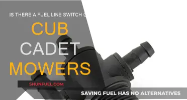 Cub Cadet Mower Fuel Line Switch: Unlocking the Mystery