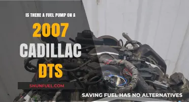 Does the 2007 Cadillac DTS Have a Fuel Pump?