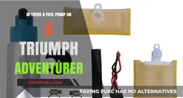 Does the Triumph Adventurer Motorcycle Have a Fuel Pump?