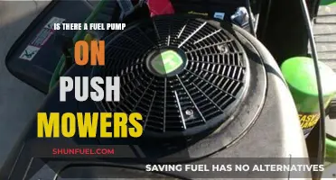 Do Push Mowers Have Fuel Pumps? Exploring Lawn Mower Mechanics