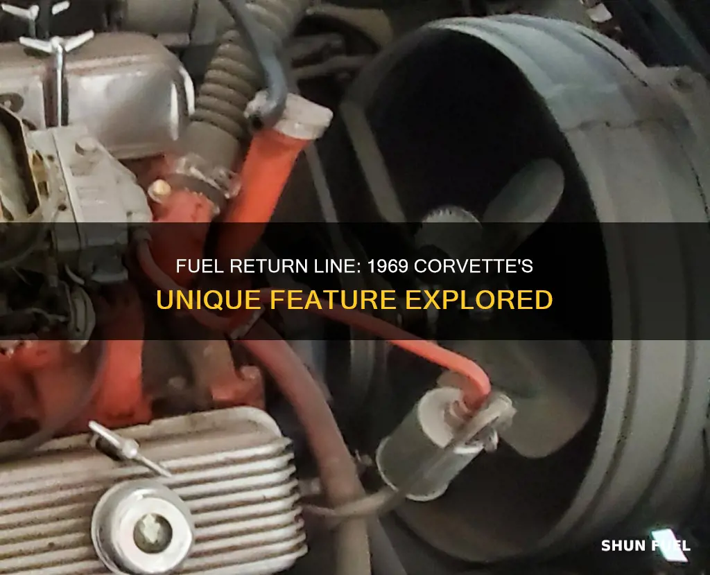 is there a fuel return line on a 1969 corvette