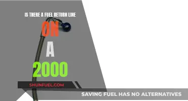 Fuel Return Line: 2000 Models and the Unique Feature