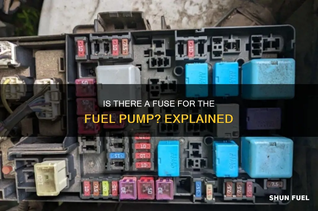 is there a fuse associated with a fuel pump