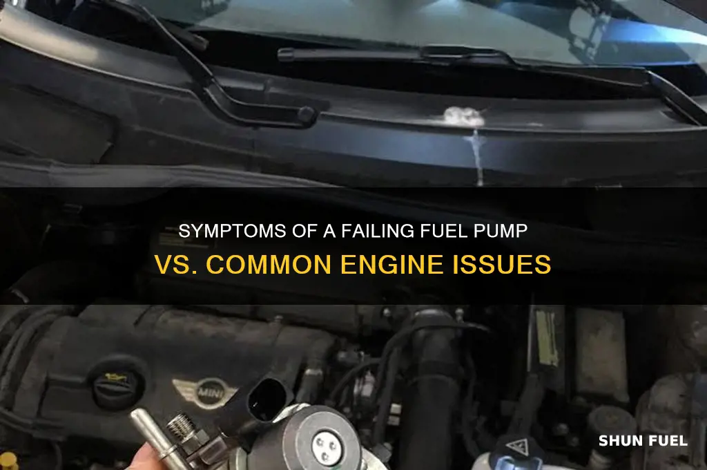 is there a problem that mimics a bad fuel pump