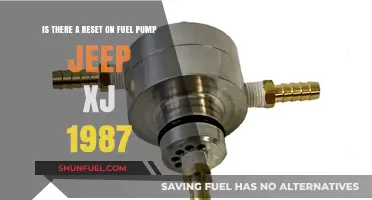 How to Reset the Fuel Pump on a 1987 Jeep XJ