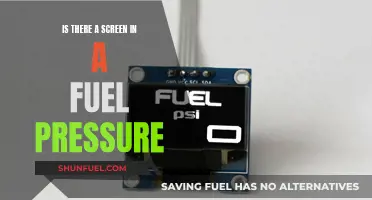 Fuel Pressure Sensors: Do They Have Screens?