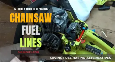 Replacing Chainsaw Fuel Lines: A Simple Trick to Try