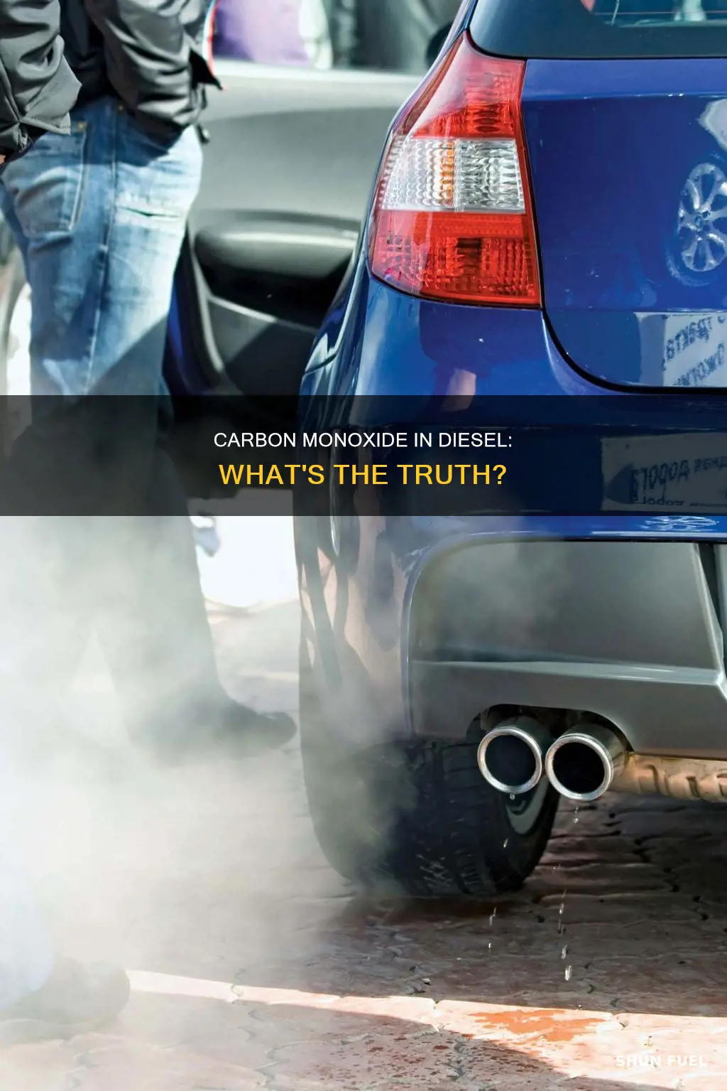 is there carbon monoxide in diesel fuel