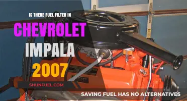 Fuel Filter Facts for 2007 Chevrolet Impala