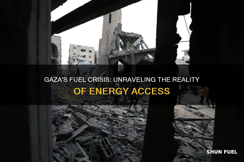 is there fuel in gaza