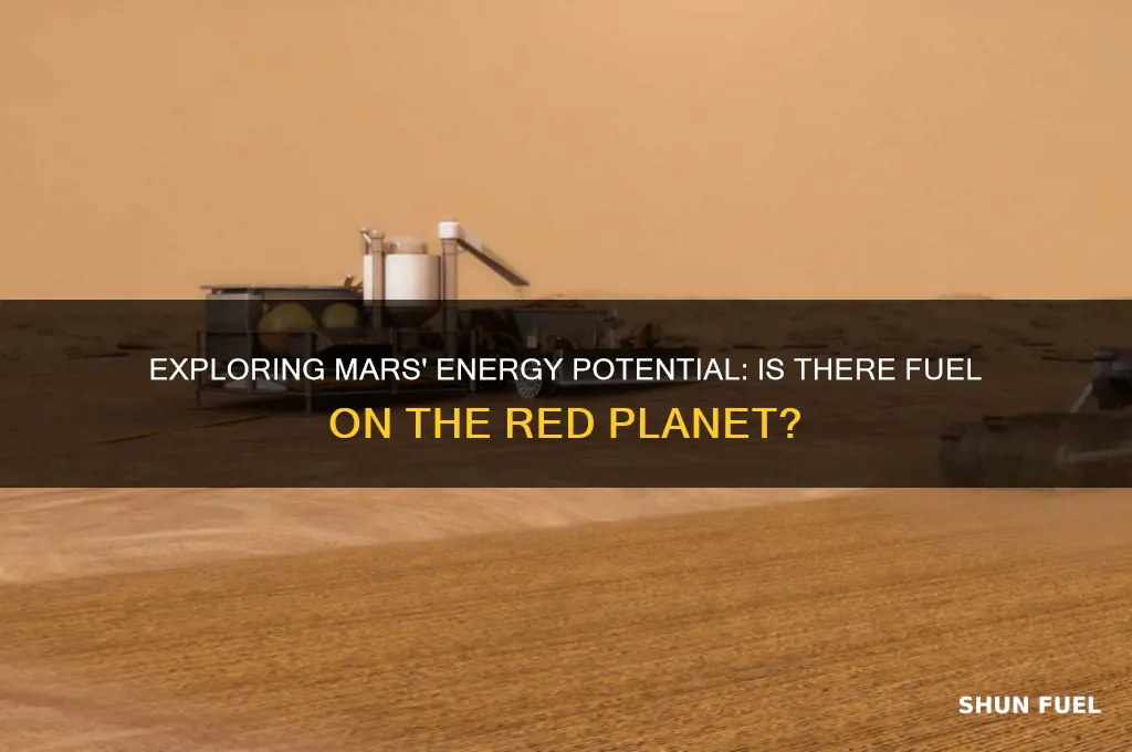 is there fuel on mars