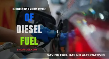 Diesel Supply Crisis: Only 25 Days of Fuel Left
