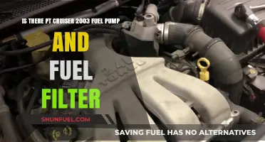 Fuel Pump and Filter: 2003 PT Cruiser Maintenance