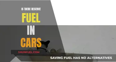 Hidden Reserve Fuel: A Car's Secret Power Source