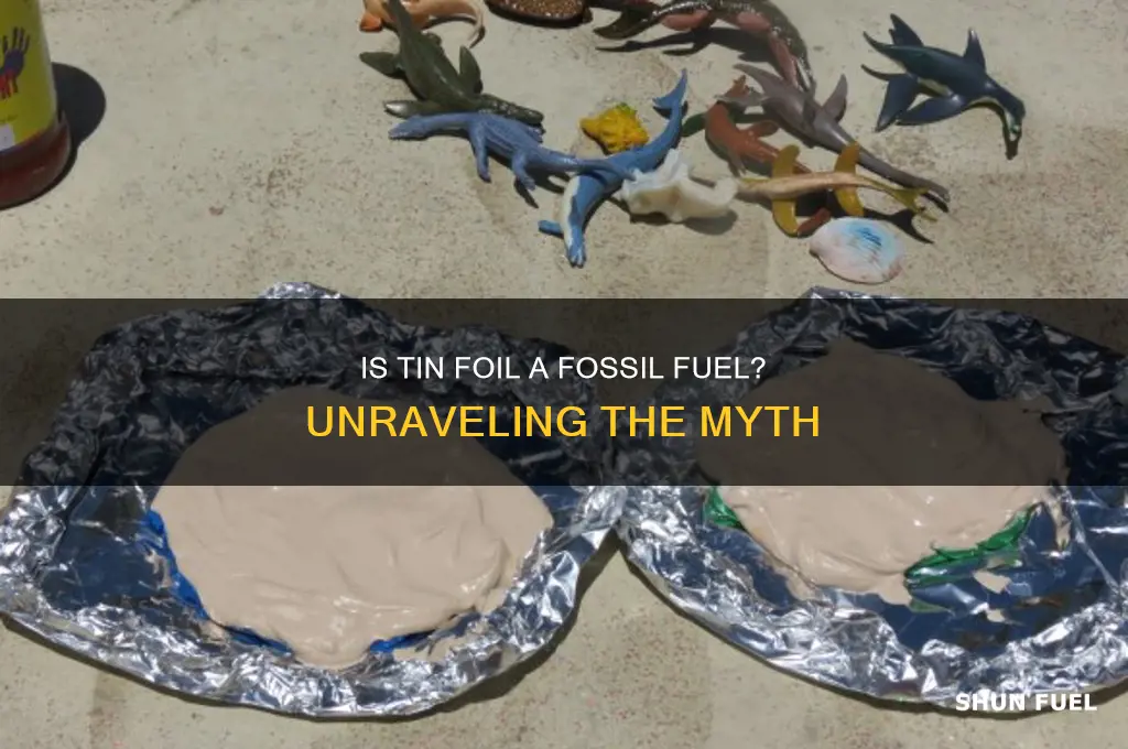 is tin foil a type of fossil fuel