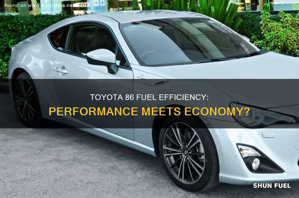 is toyota 86 fuel efficient
