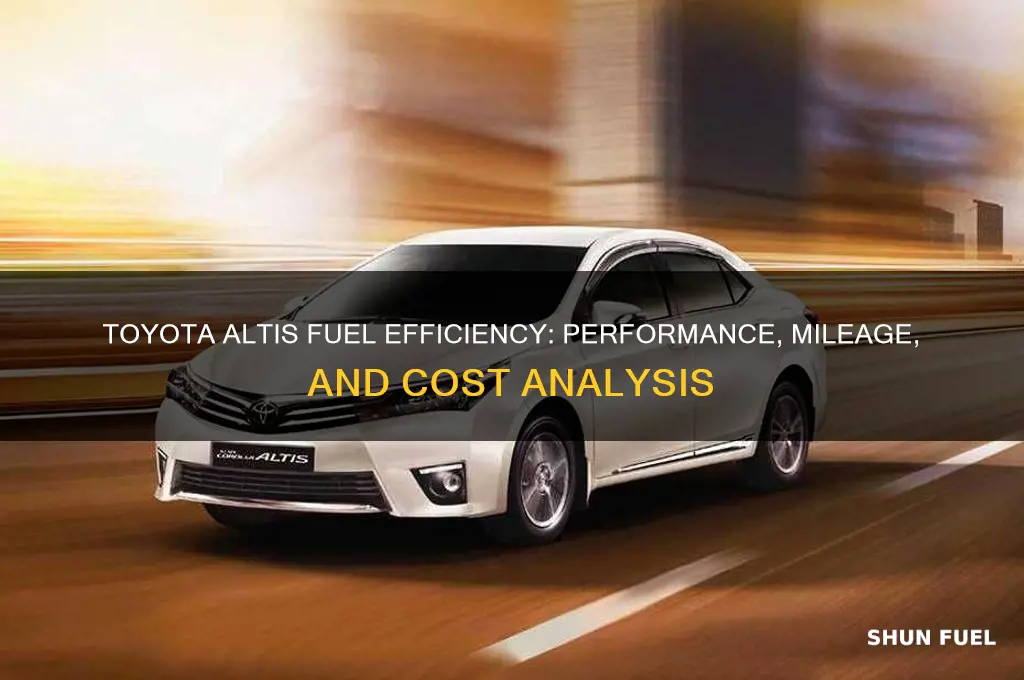 is toyota altis fuel efficient