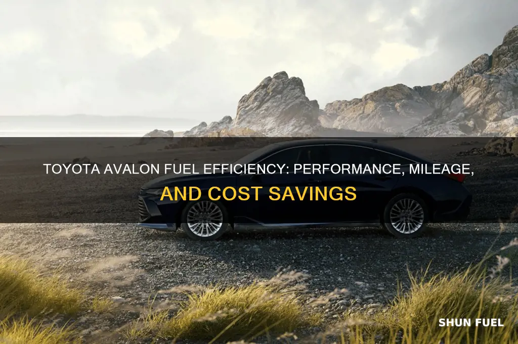 is toyota avalon fuel efficient