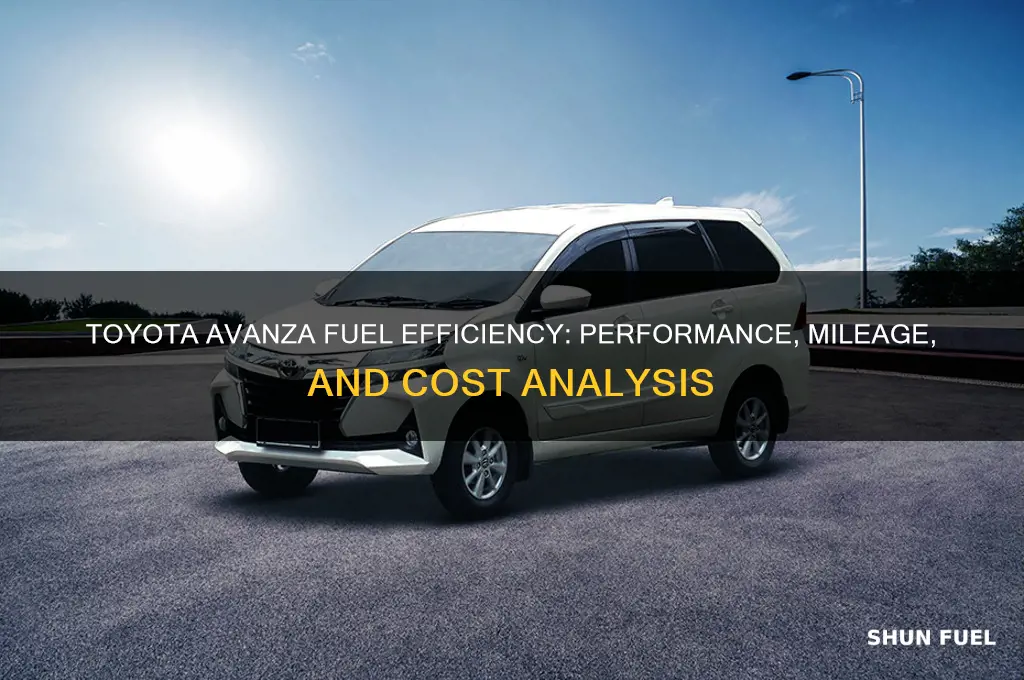 is toyota avanza fuel efficient