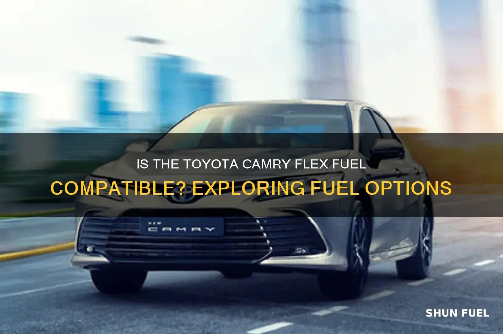 is toyota camry flex fuel