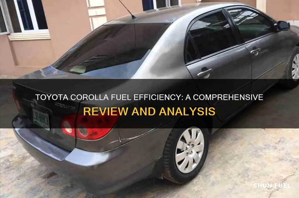 is toyota corolla fuel efficient