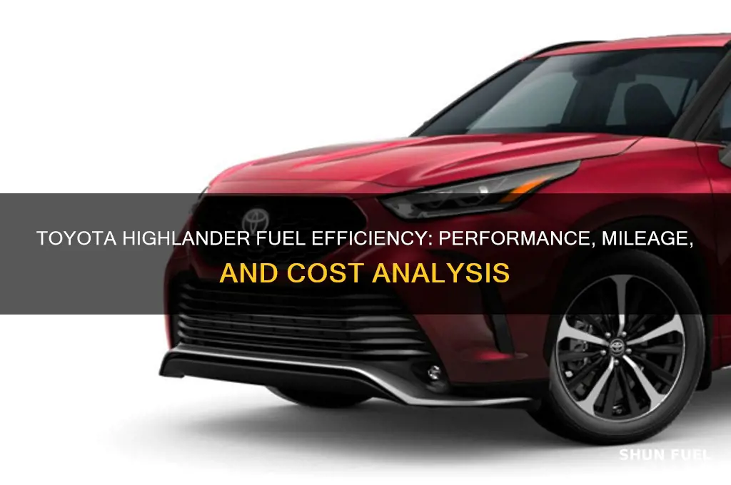 is toyota highlander fuel efficient