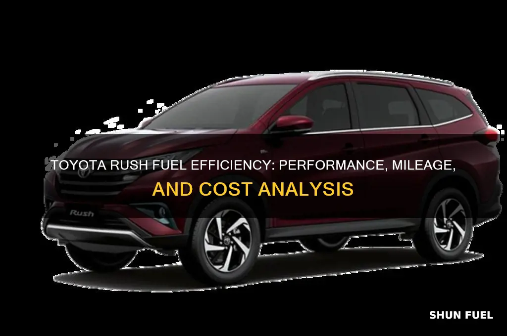is toyota rush fuel efficient