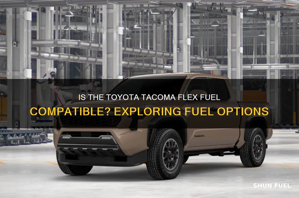 is toyota tacoma flex fuel